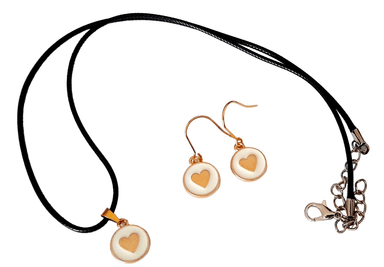 CONJUNTO CATHALIFAUDJOYAS CORAZONES - 1