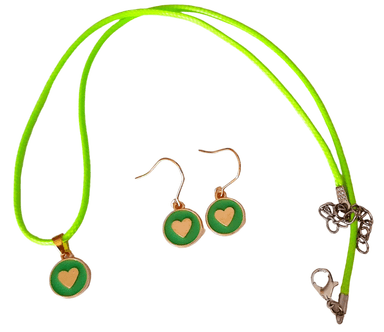 CONJUNTO CATHALIFAUDJOYAS CORAZONES - 1