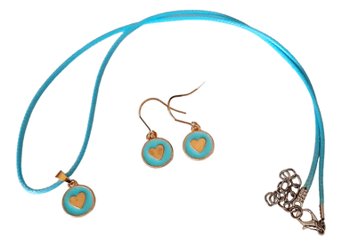 CONJUNTO CATHALIFAUDJOYAS CORAZONES - 1