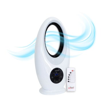 VENTILADOR BETTERLIFE SIN ASPAS CON LUZ LED BLBL48L - 1
