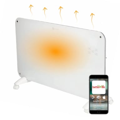 CALEFACTOR BETTERLIFE MURAL CRISTAL WI-FI 1000W - 1