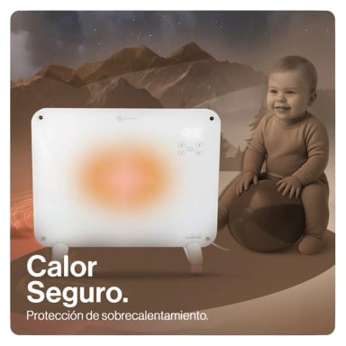CALEFACTOR BETTERLIFE MURAL CRISTAL WI-FI 1000W - 6