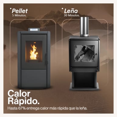ESTUFA PELLET 6,2 KW 100 M2 WIFI BETTERLIFE - 5