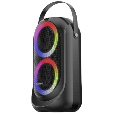 PARLANTE BLUETOOTH MASTER G KARAOKE 6.5” X2 MGEVO - 1