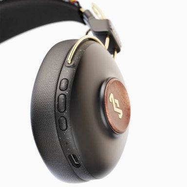 AUDÍFONOS HOUSE OF MARLEY POSITIVE VIBRATION FREQUENCY RASTA BLUETOOTH - 4