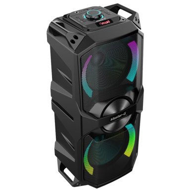 PARLANTE BLUETOOTH MASTER G KARAOKE LUXOR 6.5” X2 CON MICRÓFONO - 2