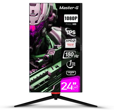 MONITOR GAMER LED MASTER G 24' FHD IPS PIVOTE 90 180HZ 1MS MGMG2440 - 3