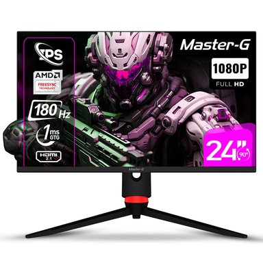 MONITOR GAMER LED MASTER G 24' FHD IPS PIVOTE 90 180HZ 1MS MGMG2440 - 4