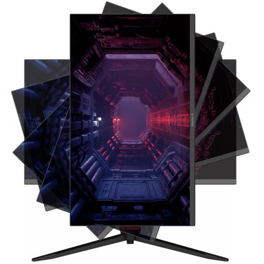 MONITOR GAMER LED MASTER G 24' FHD IPS PIVOTE 90 180HZ 1MS MGMG2440 - 6