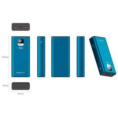 BATERÍA EXTERNA POWER BANK 20000 MAH 22.5W UCP20LPD - 6