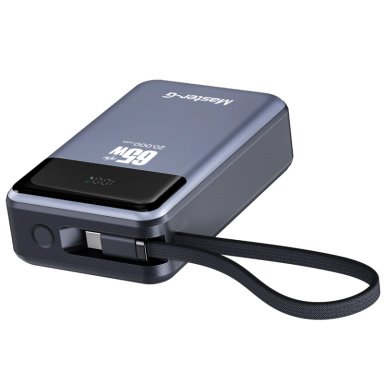 BATERIA EXTERNA POWER BANK NOTEBOOK 20000 MAH 65W MASTER-G - 4