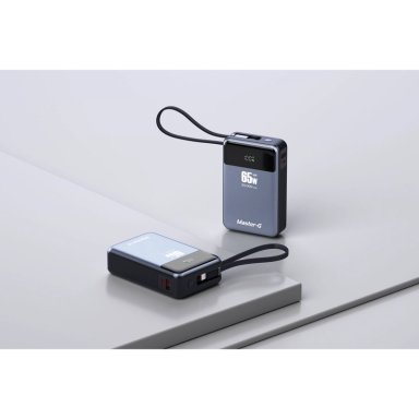 BATERIA EXTERNA POWER BANK NOTEBOOK 20000 MAH 65W MASTER-G - 8