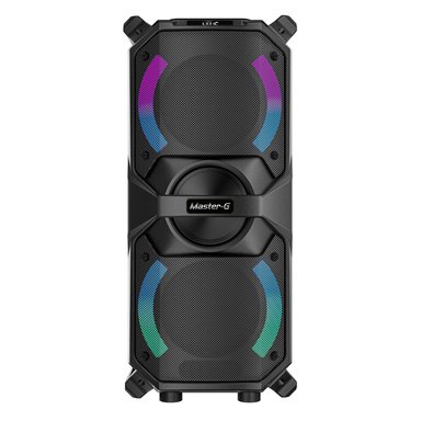 PARLANTE BLUETOOTH KARAOKE MINI LUXOR 4” X2 MICROFONO - 1