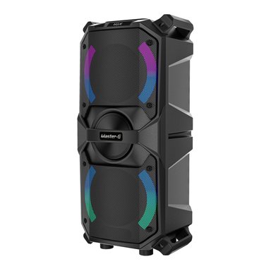 PARLANTE BLUETOOTH KARAOKE MINI LUXOR 4” X2 MICROFONO - 2