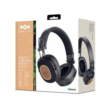 AUDIFONOS BLUETOOTH POSITIVE VIBRATION RIDDIM NEGRO MARLEY - 8