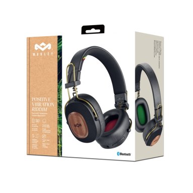AUDIFONOS BLUETOOTH POSITIVE VIBRATION RIDDIM RASTA MARLEY - 8
