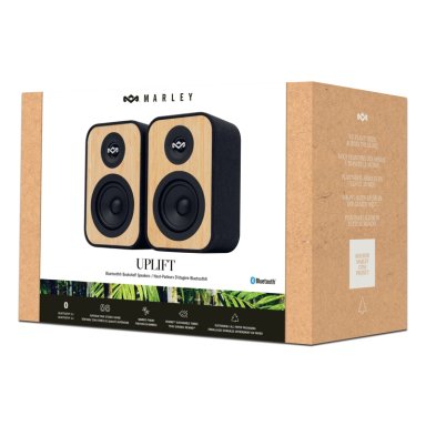 PARLANTES BLUETOOTH 5.3 UPLIFT BOOKSHELF NEGROS MARLEY - 8