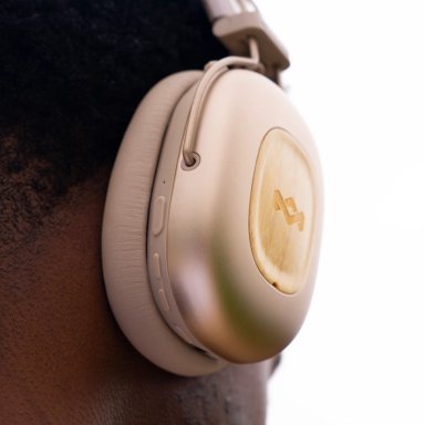 AUDIFONO BLUETOOTH POSITIVE VIBRATION REBEL ANC BEIGE - 2