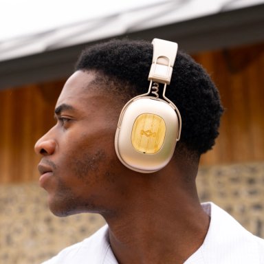 AUDIFONO BLUETOOTH POSITIVE VIBRATION REBEL ANC BEIGE - 7