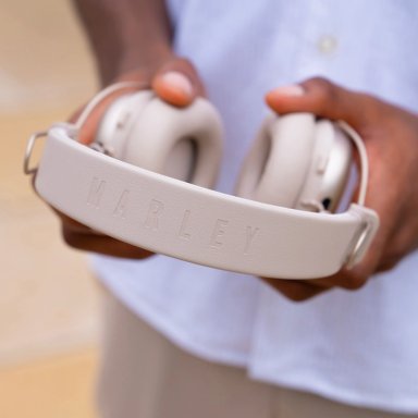 AUDIFONO BLUETOOTH POSITIVE VIBRATION REBEL ANC BEIGE - 8