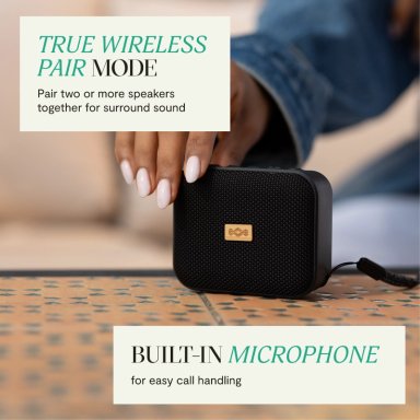 PARLANTE BLUETOOTH 5.3 JAMMIN NEGRO MARLEY - 5