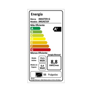 SMART TV LED 55' ANDROID 4K BLUETOOTH MGAE55F MASTER-G - 11