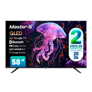 SMART TV QLED 58' GOOGLE TV 4K BLUETOOTH MGGK58UFQ5 - 1