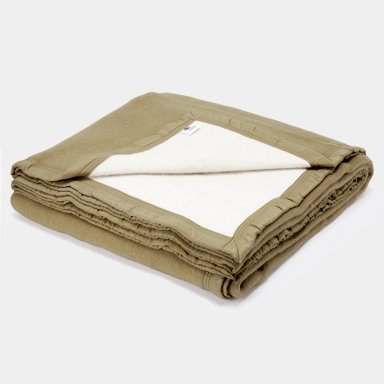 FRAZADA DE LANA CLASSIC LISA 1 PLAZA 50% LANA 50 % ACRILICO - 1