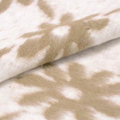 FRAZADA JAQUARD PUNTO BEIGE 1P - 4
