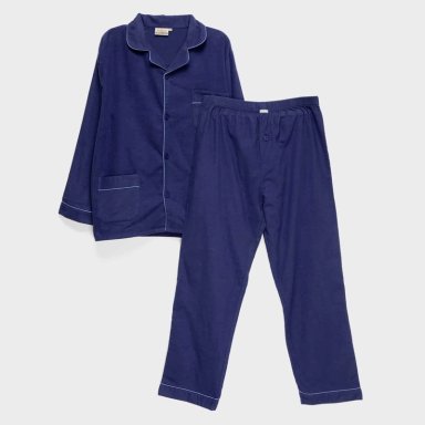 PIJAMA HOMBRE ZAHR FRANELA LARGO - 1