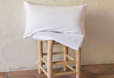 FUNDA DE ALMOHADA RASO LABRADO - 5