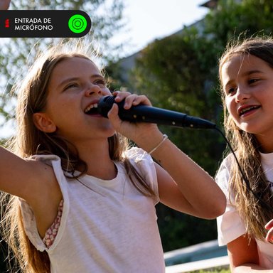 PARLANTE BLUETOOTH BLIK KARAOKE VOICE3 CON MICRÓFONO - 6