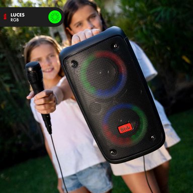 PARLANTE BLUETOOTH BLIK KARAOKE VOICE3 CON MICRÓFONO - 7