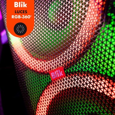 PARLANTE BLUETOOTH KARAOKE BLIK LIGHT360 - 5