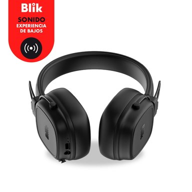AUDIFONOS BLUETOOTH INALAMBRICOS BLIK FEEL250 NEGROS 16 HRS - 2