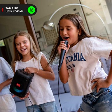 PARLANTE BLUETOOTH KARAOKE CON MICROFONO BLIK VOICE - 6