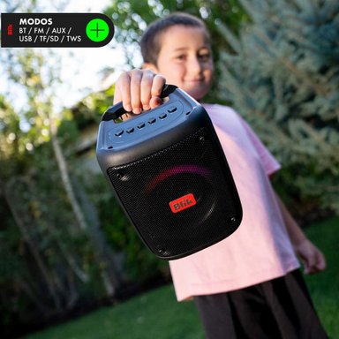 PARLANTE BLUETOOTH KARAOKE CON MICROFONO BLIK VOICE - 8