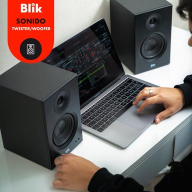 PAR PARLANTES HI-FI BLUETOOTH BLIK BOOKSHELFONE 70W - 5
