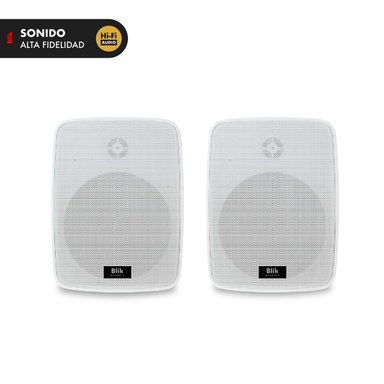 PARLANTES INSTALACION ACTIVOS BLUETOOTH BLIK FIDELITY BLANCO 60W - 3