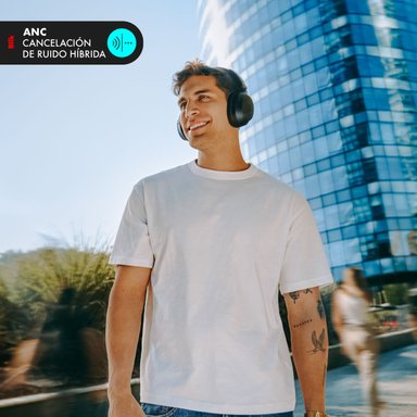AUDIFONOS BLUETOOTH BLIK AURA950 CANCELACION DE RUIDO 72H - 4