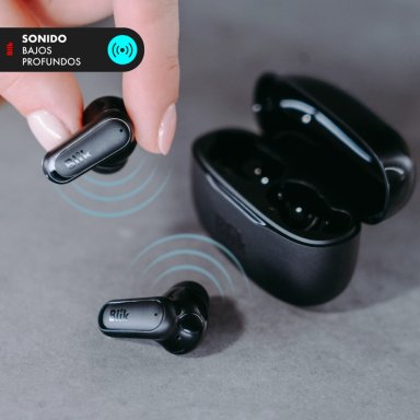 AUDIFONOS BLUETOOTH INALAMBRICOS BLIK AIR500 NEGROS 30 HRS - 4