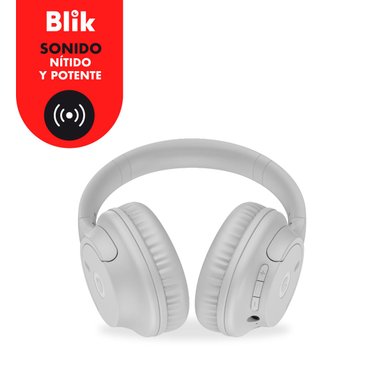 AUDIFONOS BLUETOOTH INALAMBRICOS BLIK SOUL250 GRIS 20 HRS - 4