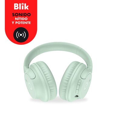 AUDIFONOS BLUETOOTH INALAMBRICOS BLIK SOUL250 VERDE 20 HRS - 4
