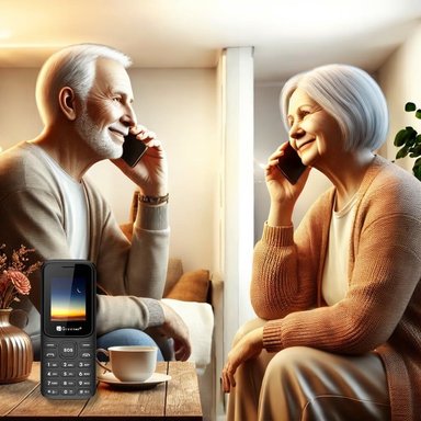 TELÉFONO CELULAR DE ADULTO MAYOR 3G CON CHIP ENTEL DE REGALO - 3
