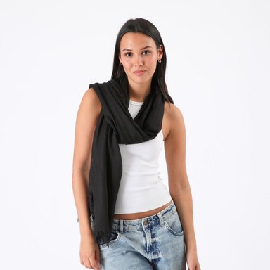 PAÑUELO LISO ATENAS NEGRO ID - 3
