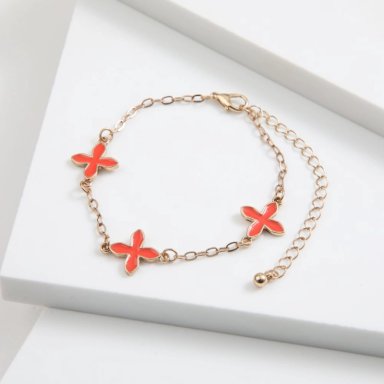 PULSERA LINA DORADO ID - 1
