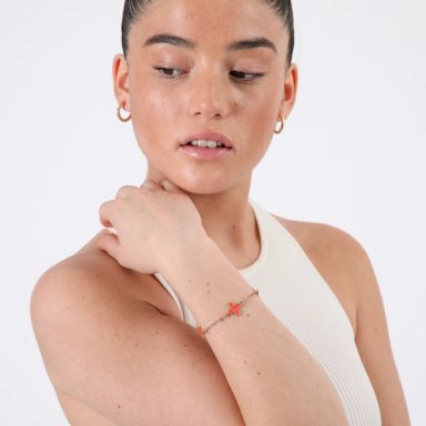 PULSERA LINA DORADO ID - 3