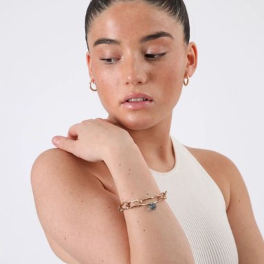 PULSERA JESU DORADO ID - 3