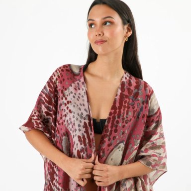KIMONO ABIERTO FUCSIA ID - 5