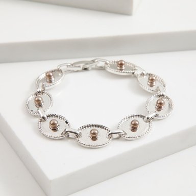 PULSERA BLANDA CLIO PLATEADA TATIENNE - 1